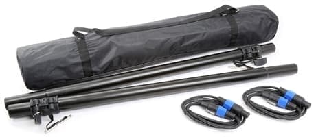 Vonyx LST06 Set, mellanstång, 0,9-1,5m,NL4,bag