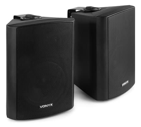 Vonyx ODS65B Högtalarset, 6.5" 120W Svart