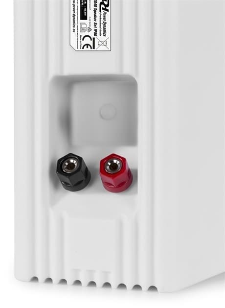Power Dynamics BGO40V Högtalarset 4"100W IP56  vit