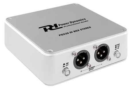 Power Dynamics PDX30 DI BOX Stereo