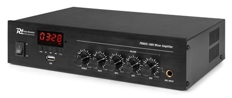 Power Dynamics PDM25 100V Mixer, Förstärkare, 25W BT/MP3