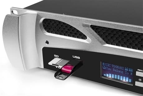 Vonyx VPA300 PA Slutsteg 2x150W MP3, BT