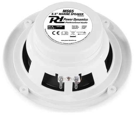 Power Dynamics MS65 Marin högtalare, 6.5", 100W, 2-vägs