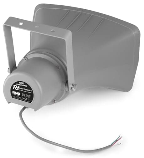 Power Dynamics HS40 Hornhögtalare IP66 40W 100V