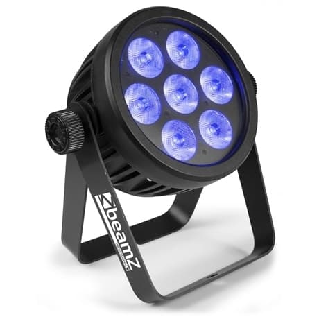 BeamZPro BAC500 ProPar Alu 7x14W 7in1 DMX Svart