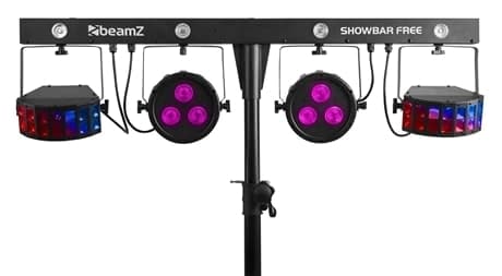 Beamz ShowBar FREE 2xPAR4x4in1 2xDerby