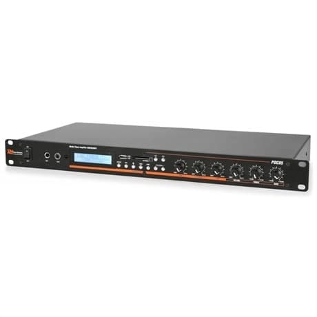 Power Dynamics PDC85, mediaspelare, förstärkare, FM, USB, MP3