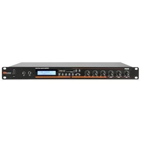 Power Dynamics PDC85, mediaspelare, förstärkare, FM, USB, MP3