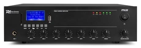 Power Dynamics PPA30 100V Mixer, Förstärkare, 30W BT