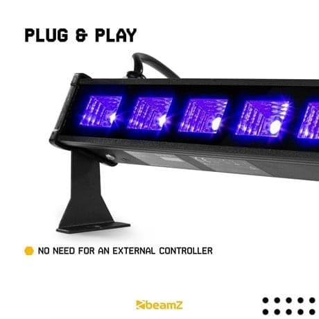 BeamZ BUV63 LED bar 6x3W UV