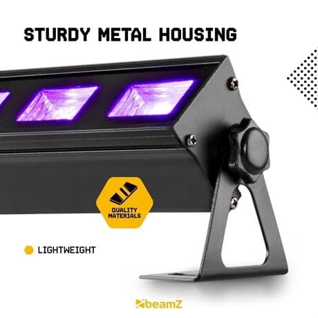 BeamZ BUV63 LED bar 6x3W UV
