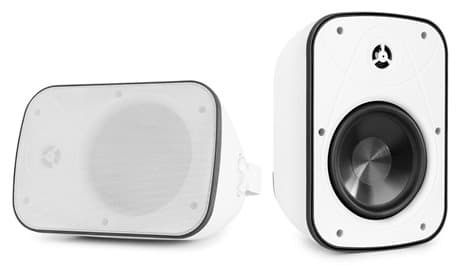 Power Dynamics BD65W Högtalarset, 6,5", 120W, IP65, Vita