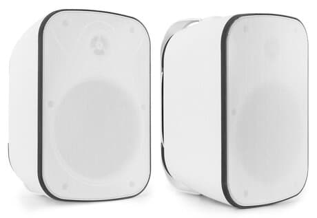 Power Dynamics BD65W Högtalarset, 6,5", 120W, IP65, Vita