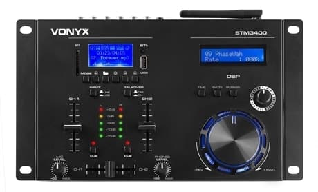 Vonyx STM3400 2-ch Mixer med Scratch