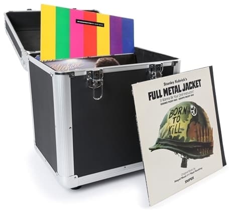 Power Dynamics RC100 12" Vinyl Skivcase, svart