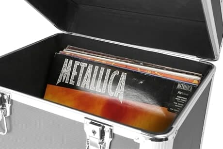 Power Dynamics RC100 12" Vinyl Skivcase, svart