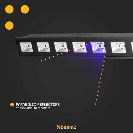 BeamZ BUV183 LED UV blacklight bar
