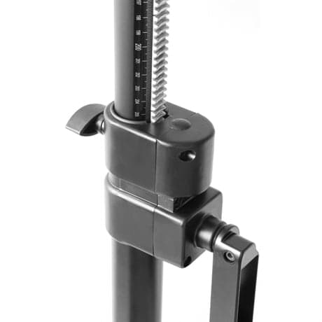 Vonyx LS93 Högtalarstativ Pro, vevstativ, 70kg, svart