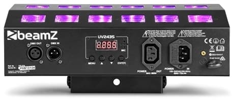 BeamZ Flood24UV 24x3W UV 4 ch, DMX,