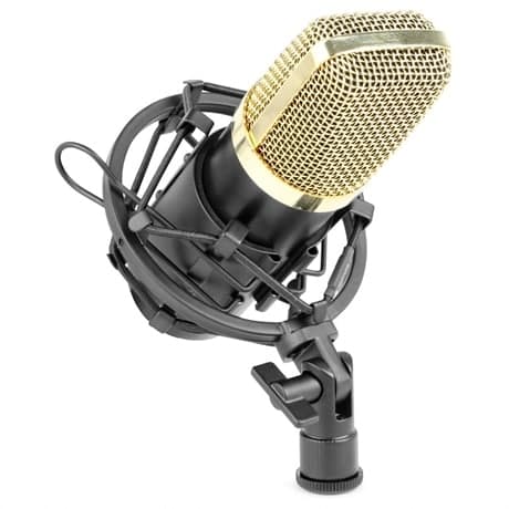 Vonyx CM400B Studio kondensator mikrofon, svart