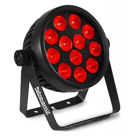 BeamZPro BAC508 ProPar Alu 12x14W 7in1 DMX Svart