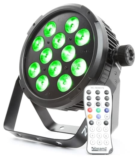 Beamz BT310 Flat PAR 12x6W 4-1 DMX IRC