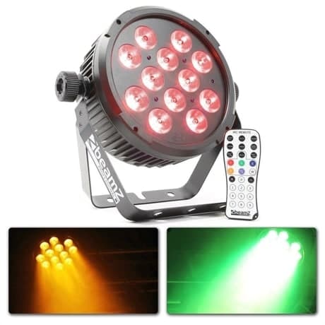 Beamz BT310 Flat PAR 12x6W 4-1 DMX IRC