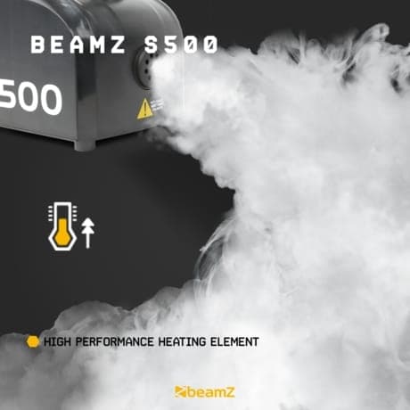BeamZ S500P Rökmaskin inklusive vätska