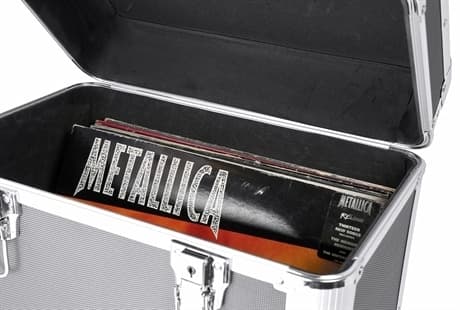 Power Dynamics RC80 12", Vinyl skivcase, svart