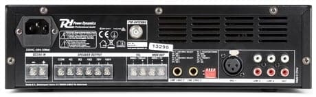 Power Dynamics PBA60 100V, Förstärkare, 60W USB/MP3/BT