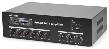 Power Dynamics PBA60 100V, Förstärkare, 60W USB/MP3/BT
