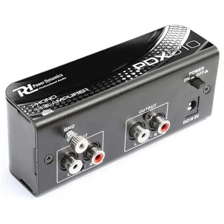 Power Dynamics PDX010 RIAA förstärkare till Skivspelare, phono förförstärkare