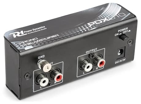 Power Dynamics PDX010 RIAA förstärkare till Skivspelare, phono förförstärkare