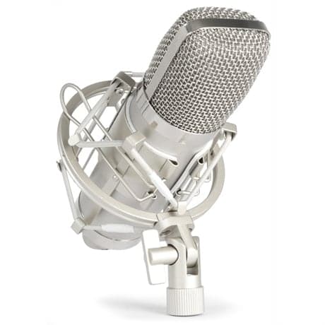 Vonyx CM400 Studio kondensator mikrofon, Silver