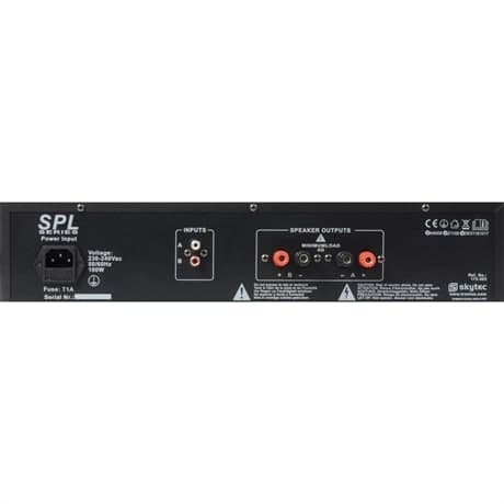 SPL300 Slutsteg 2x150W Peak Effekt svart