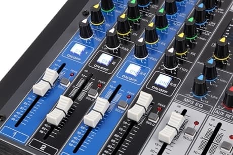 Power Dynamics PDM-S604 Scen Mixer 6kanaler DSP/MP3