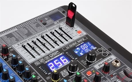 Power Dynamics PDM-S604 Scen Mixer 6kanaler DSP/MP3