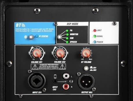 Power Dynamics PD415A Bi 2 x förstärkare, aktiv högtalare 15"