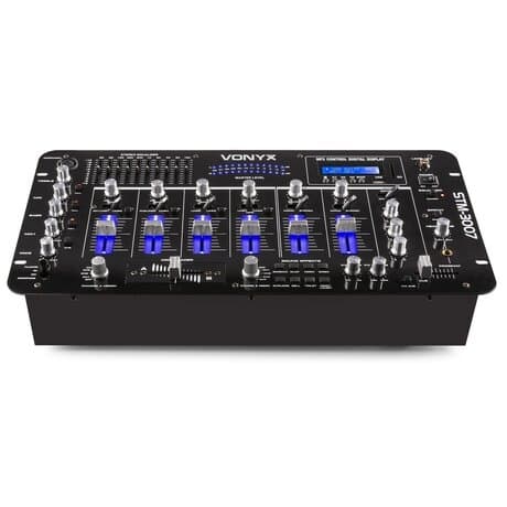 SkyTec STM-3007 6kanals mixer LED, MP3, BT ,