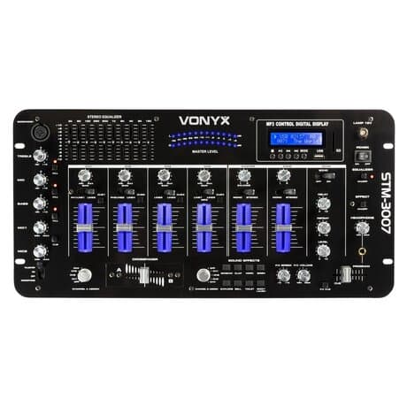 SkyTec STM-3007 6kanals mixer LED, MP3, BT ,