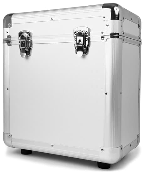 Power Dynamics RC80 12" Vinyl, Skivcase, silver