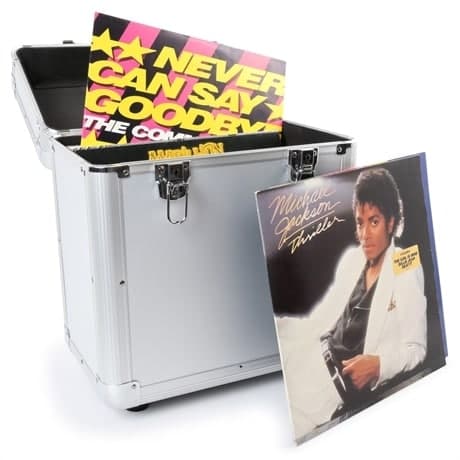 Power Dynamics RC80 12" Vinyl, Skivcase, silver