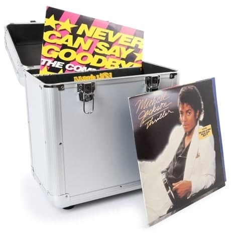 Power Dynamics RC80 12" Vinyl, Skivcase, silver