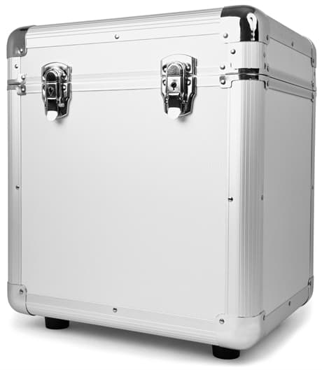 Power Dynamics RC100 12" Vinyl skivcase, Silver