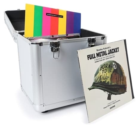 Power Dynamics RC100 12" Vinyl skivcase, Silver