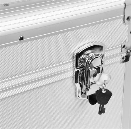Power Dynamics RC100 12" Vinyl skivcase, Silver