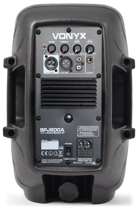 Vonyx SPJ-800A Aktiv 8" högtalare