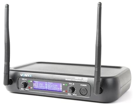 Vonyx WM73H Trådlöst UHF 2ch headset display
