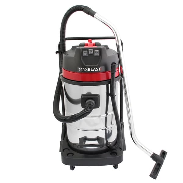 MAXBLAST 80L Våt och Torr Industridammsugare 3000w för Professionellt Bruk Högpresterande Påslös Våtdammsugare Dammsugare Mattor Klädsel | MonsterShop
