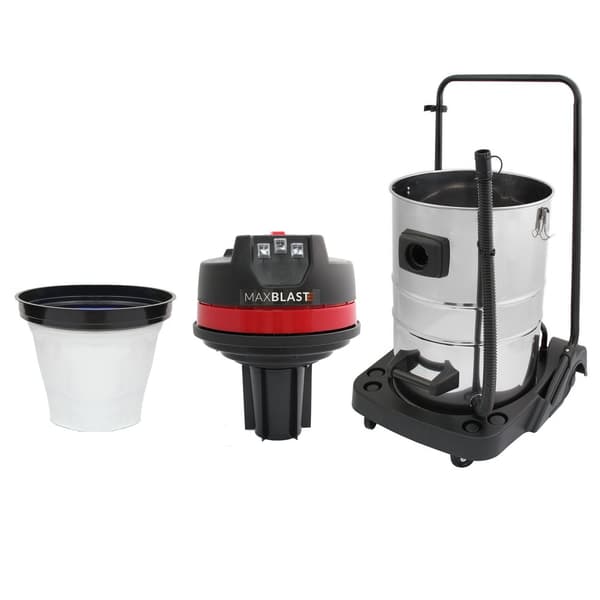MAXBLAST 80L Våt och Torr Industridammsugare 3000w för Professionellt Bruk Högpresterande Påslös Våtdammsugare Dammsugare Mattor Klädsel | MonsterShop